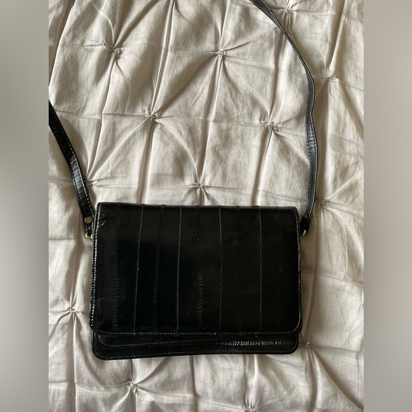 Vintage Lee sands eel skin shoulder bag - Picture 16 of 16